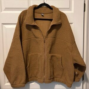 Old Navy Tan Sherpa Jacket